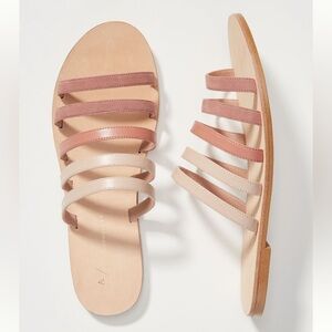 ANTHROPOLOGIE Juliet Slide Sandals - Sz 7